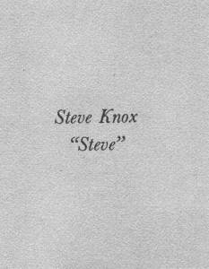 Steve Knox