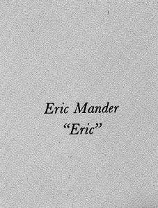 Eric Mander